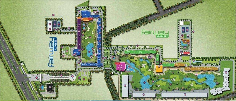 M3M Sky Suites Site Plan