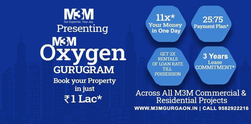 M3M Oxygen gurgaon 2021 - M3M Gurgaon Real Estate Event