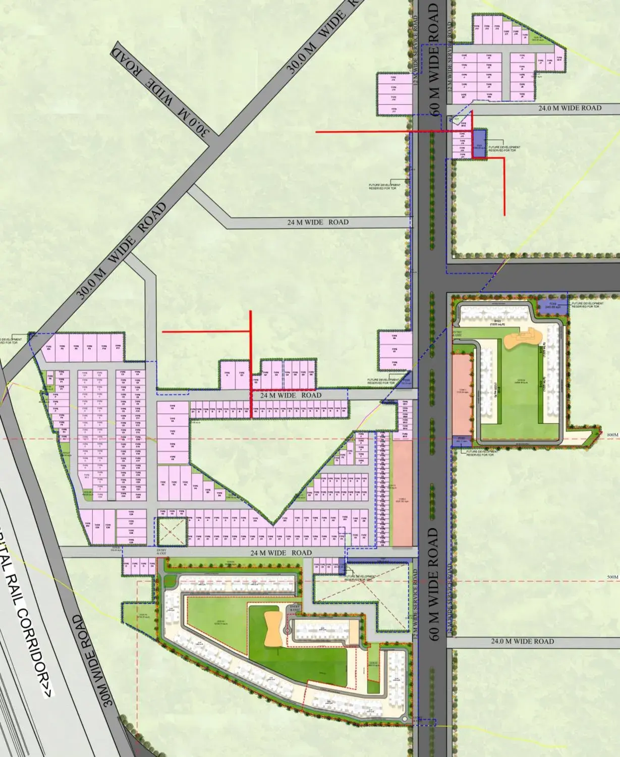 Smartworld Natures Court Site Plan